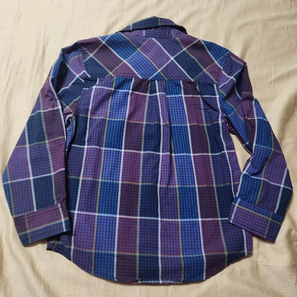 Boys Ben Sherman‎ plaid button down shirt size 6 - Picture 3 of 8